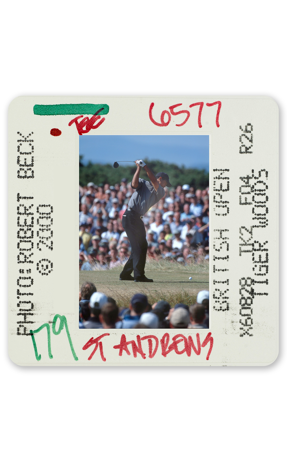 Tiger Woods 2000 British Open at St Andrews