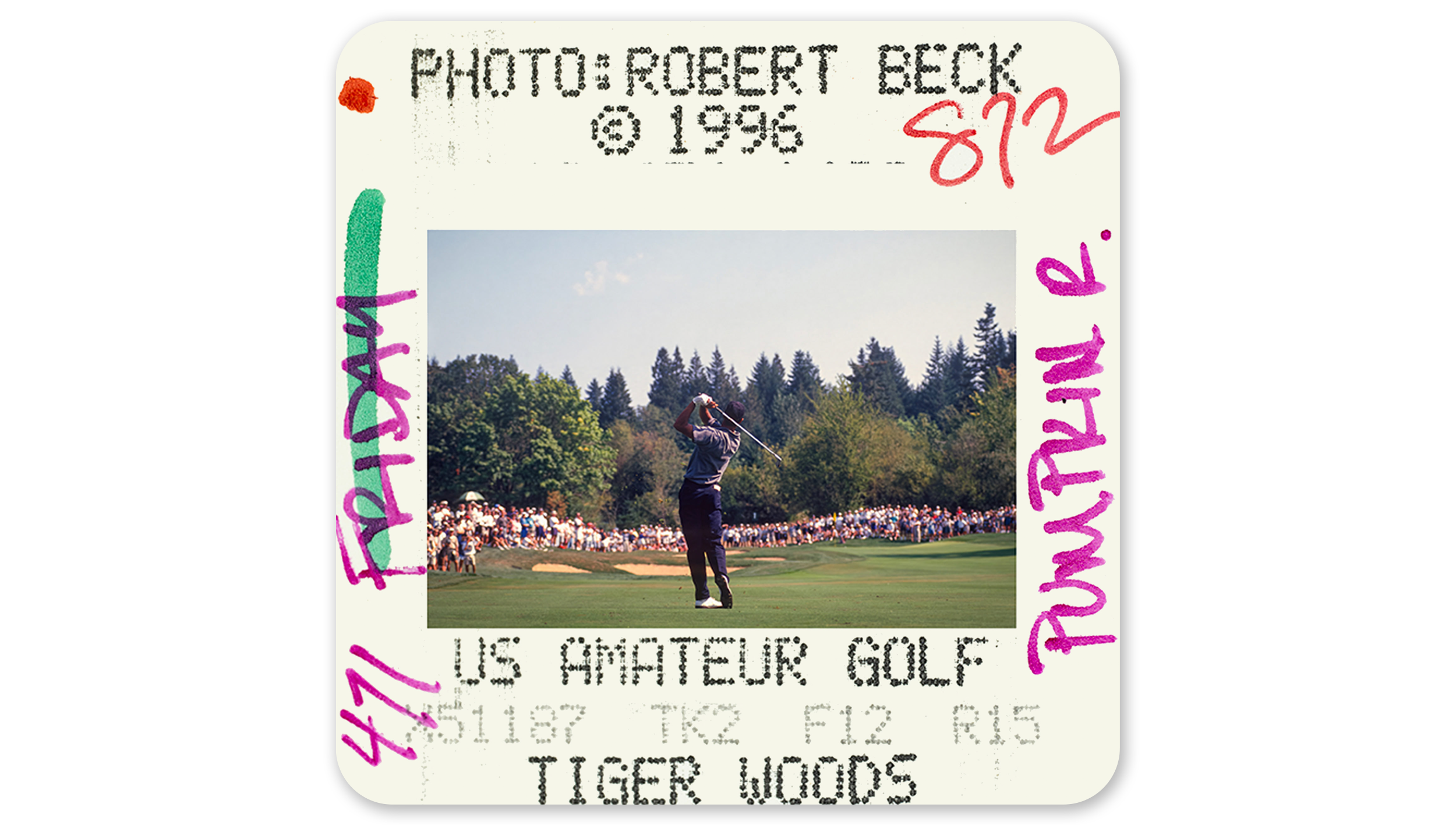 Tiger Woods 1996 US Amateur Championship