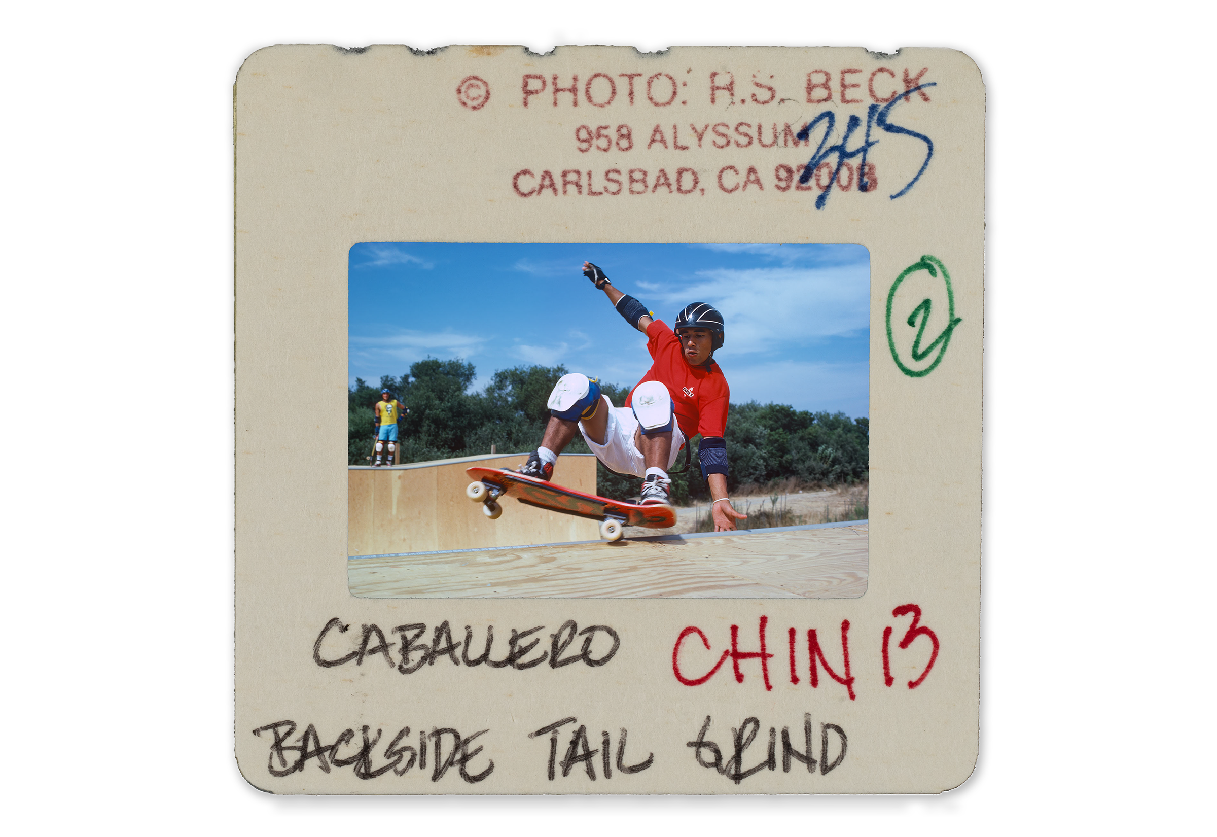 STEVE CABALLERO, CHIN RAMP 1986