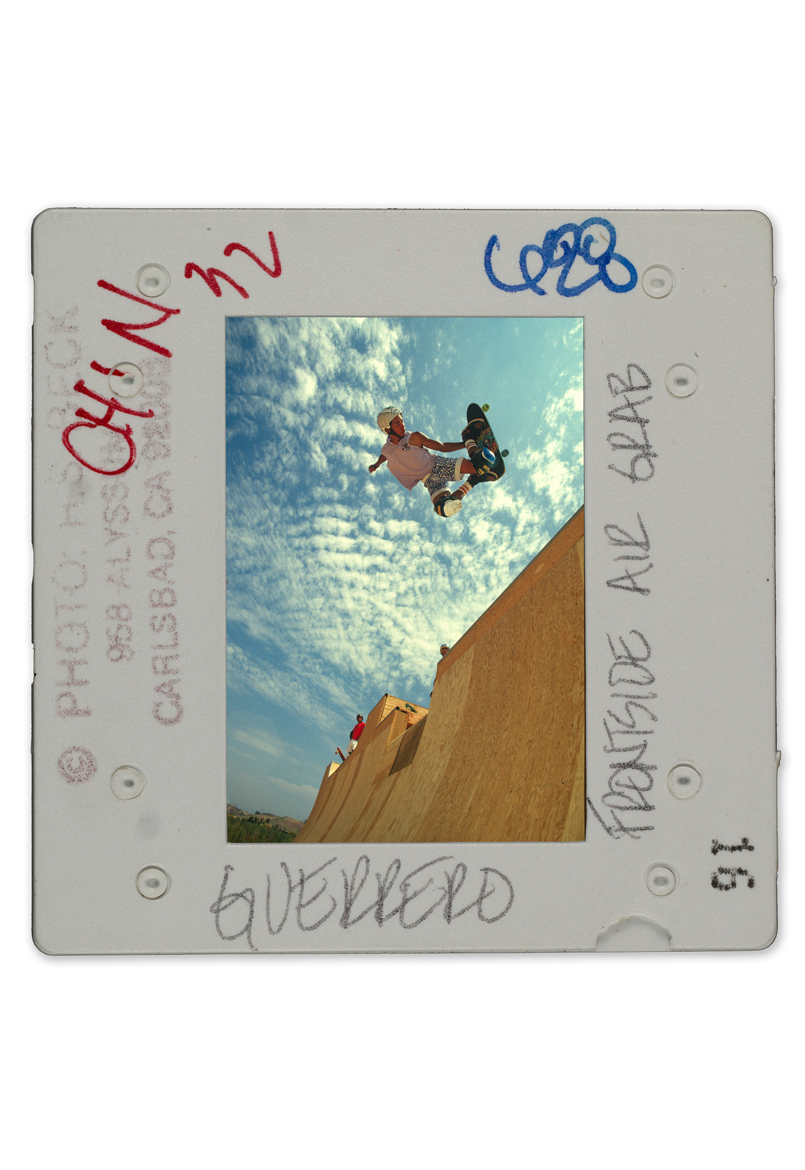 TOMMY GUERRERO, CHIN RAMP 1986