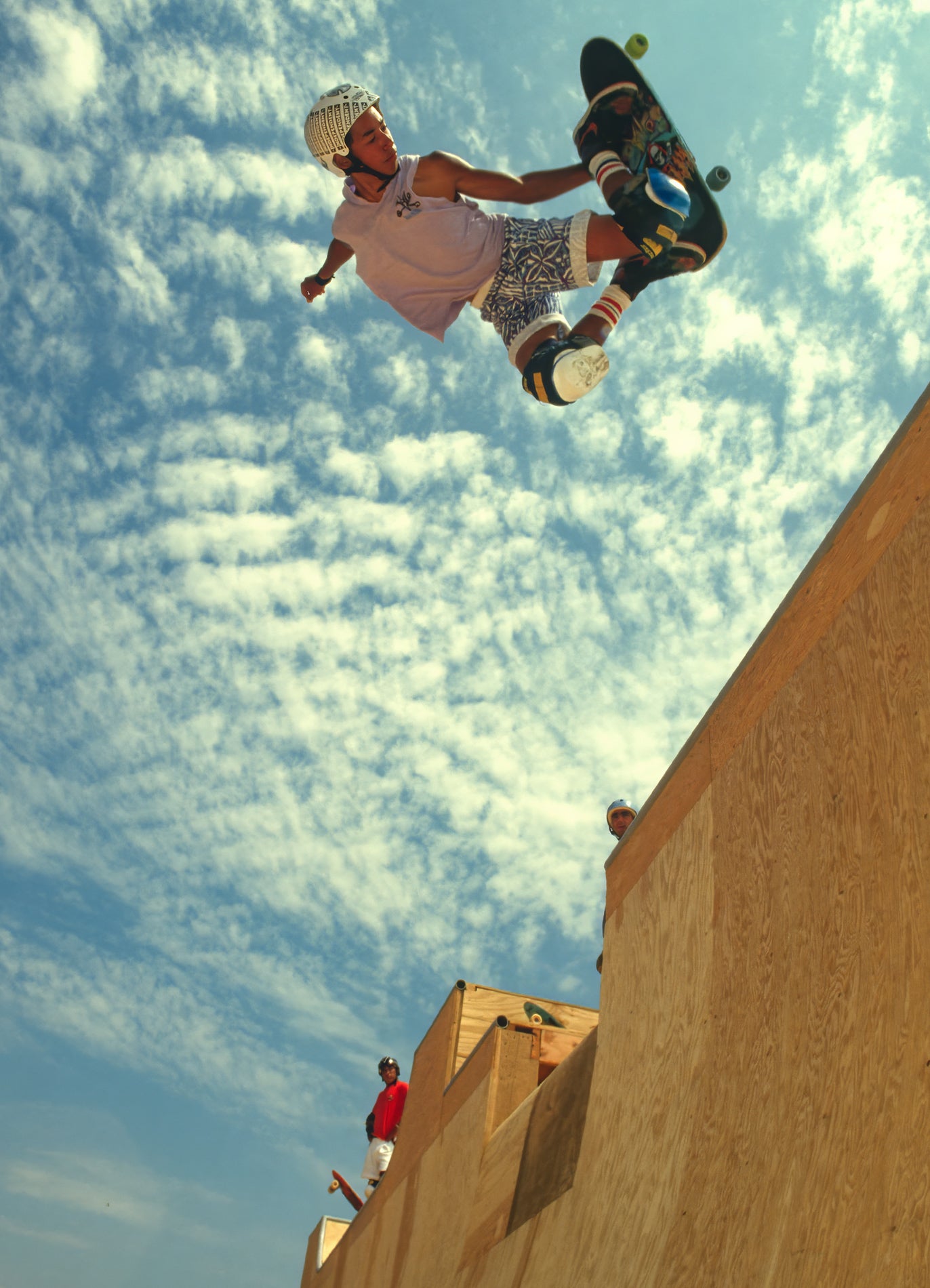 TOMMY GUERRERO, CHIN RAMP 1986