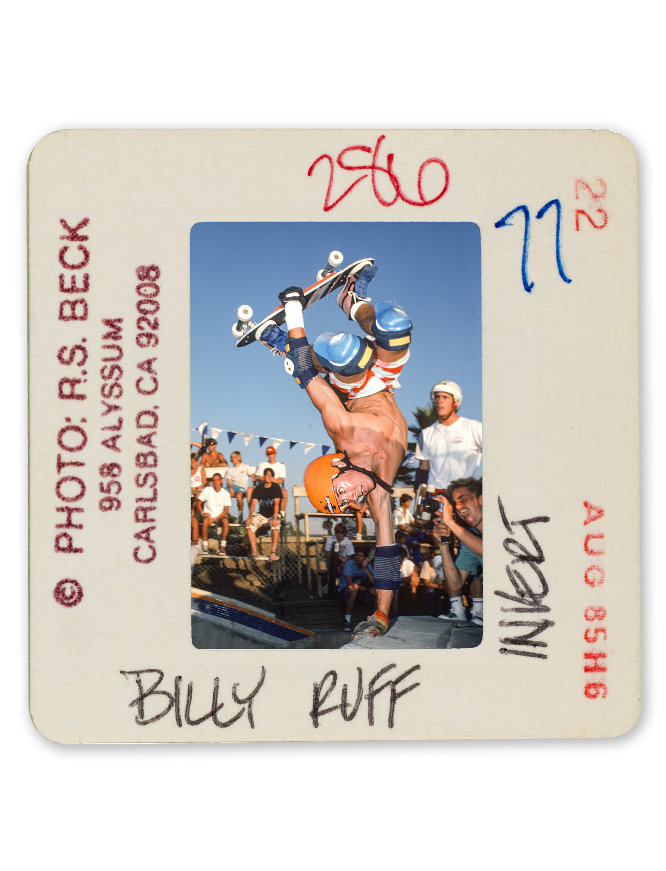 Billy Ruff Del Mar Skate Ranch 1985